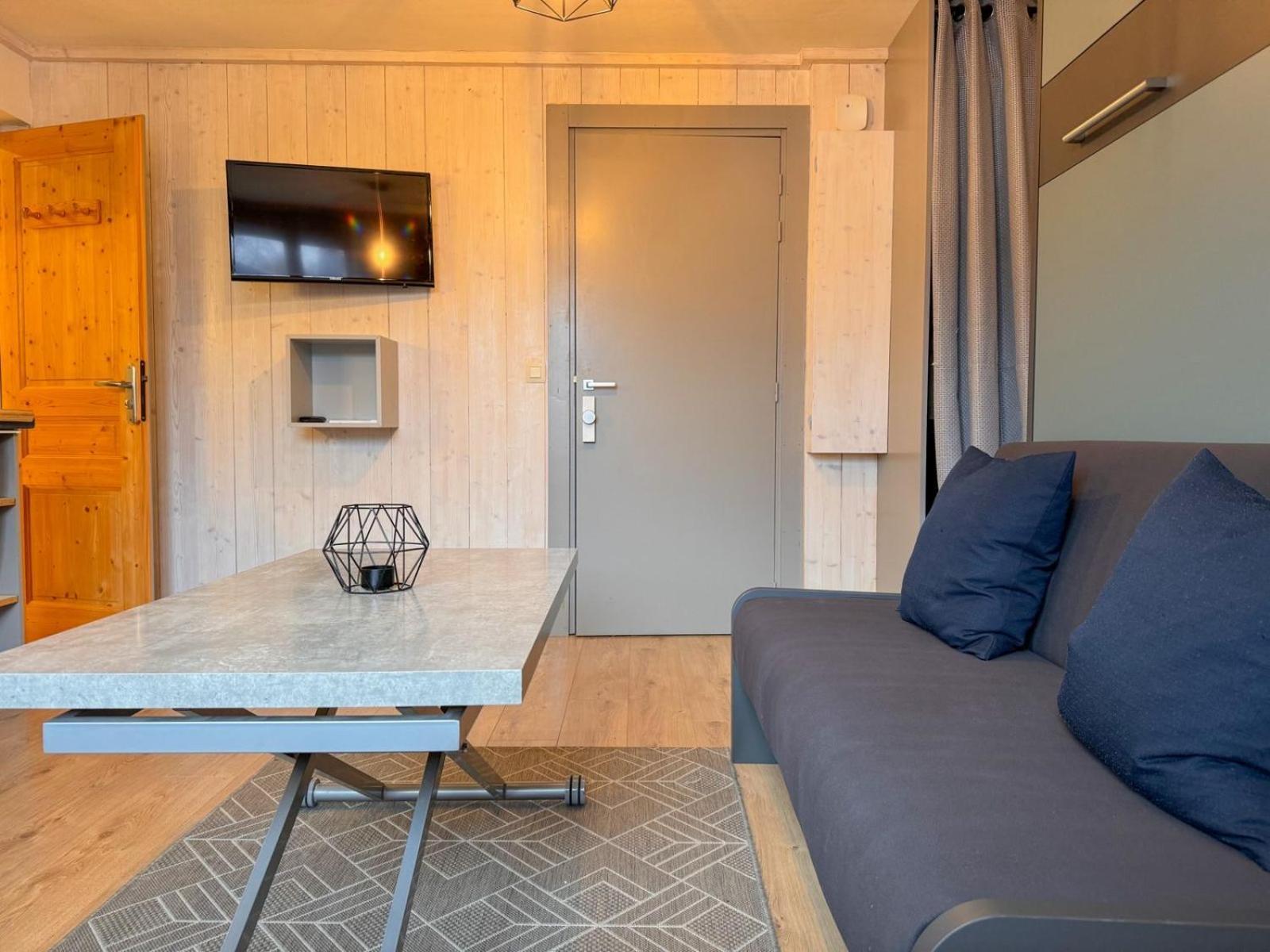 Appartements Vue Mont-Joly A 2 Pas Tramway Mont-Blanc - Studio 1 Piece Saint-Gervais-les-Bains Exterior foto